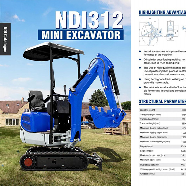 NDI312 MINI EXCAVATOR