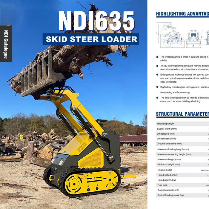 NDI635 SKID STEER LOADER