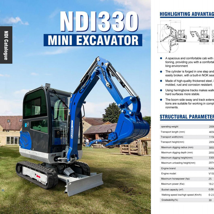 NDI330 MINI EXCAVATOR