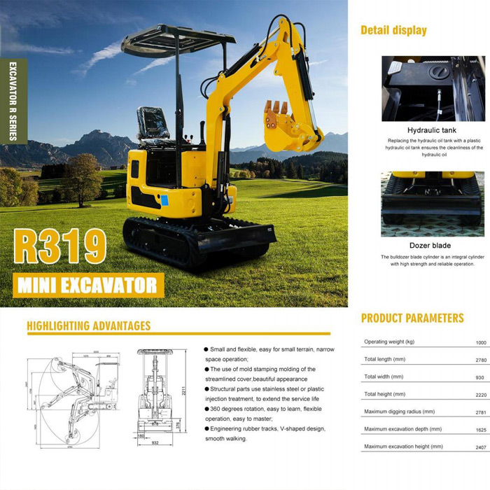 R319 MINI EXCAVATOR